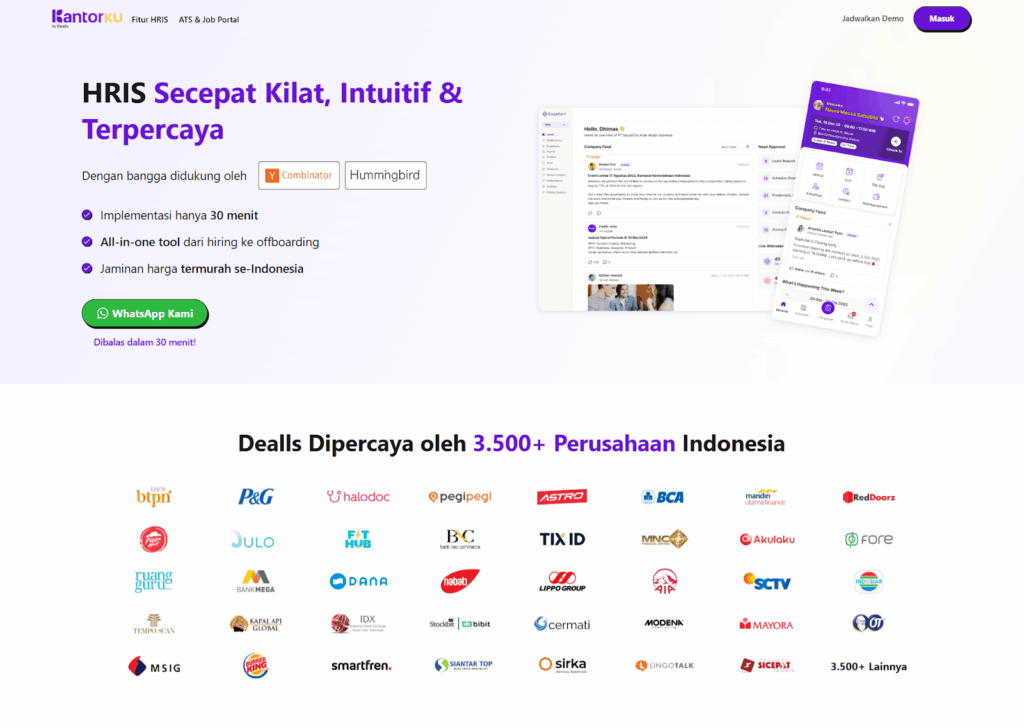 software hris kantorku