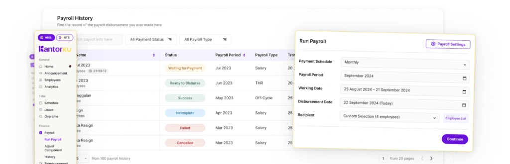 software payroll KantorKu HRIS