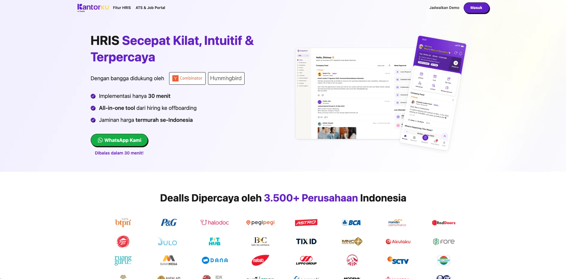 7 Aplikasi HRIS Terbaik, Alternatif Aplikasi Mekari Talenta