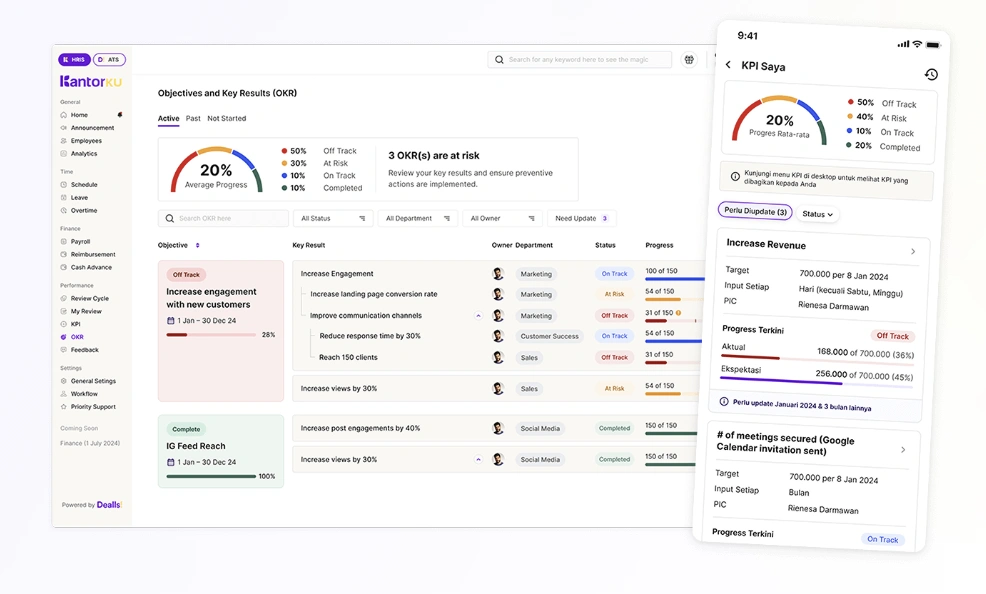 10 Aplikasi Performance Appraisal Terbaik untuk KPI & OKR