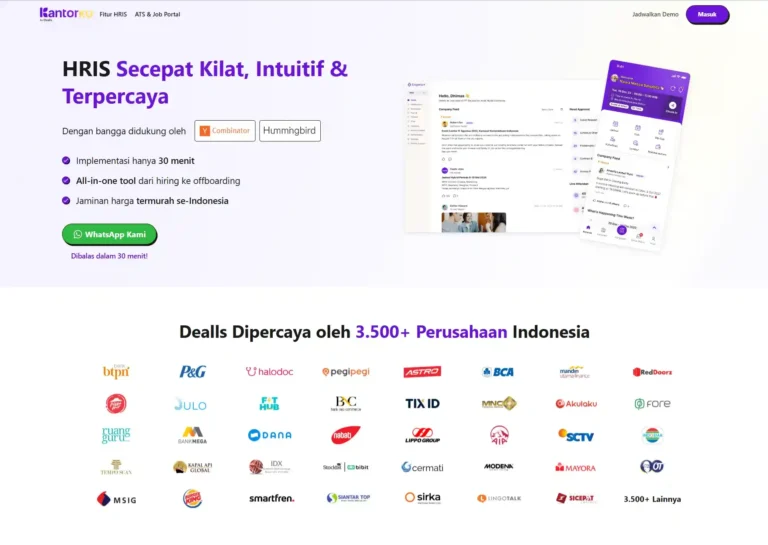 Aplikasi HRIS KantorKu