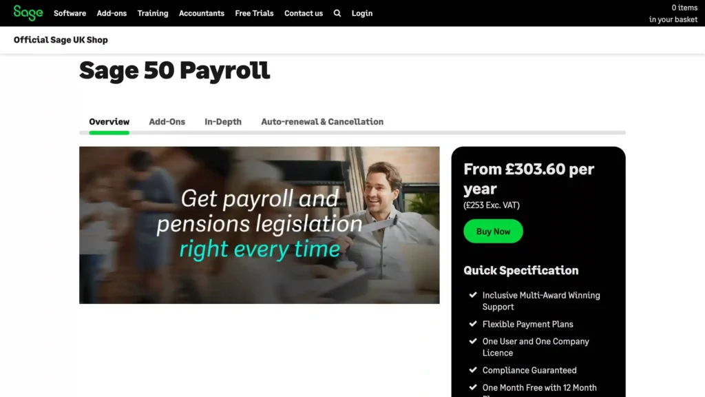 Sage 50 Payroll