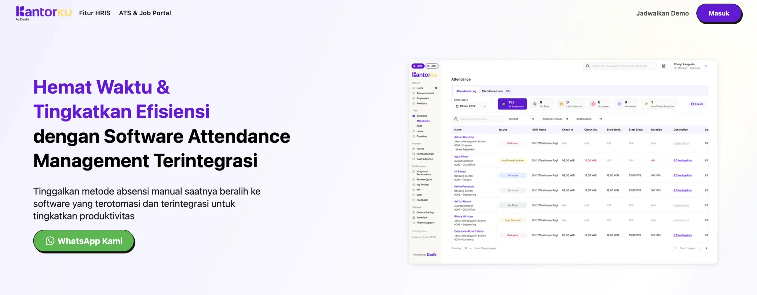 25 Rekomendasi Aplikasi HRD Terbaik & Murah di Indonesia