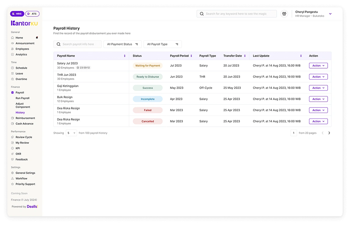 10 Rekomendasi Aplikasi Payroll Gaji Karyawan untuk Multi Cabang
