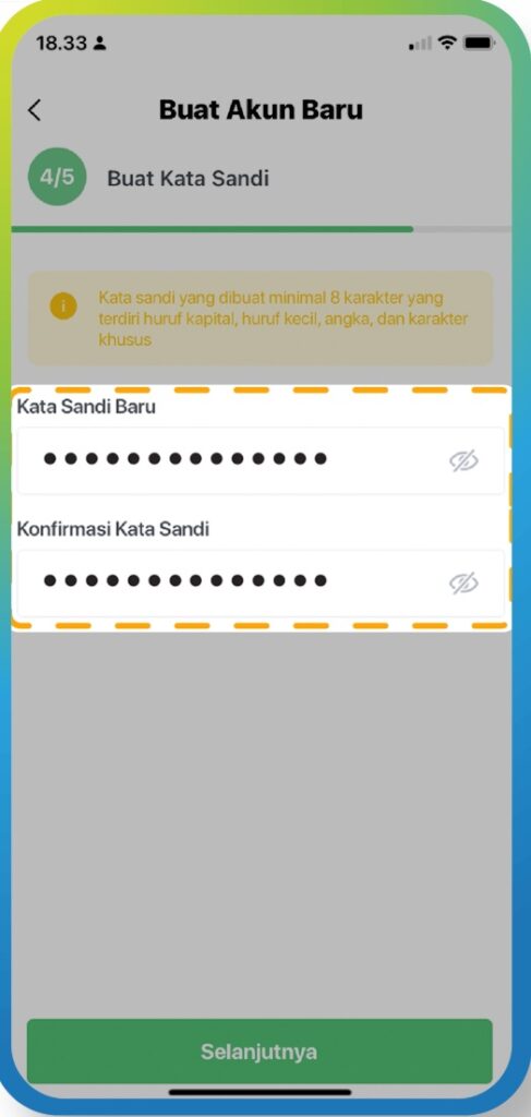 Buat Password Baru