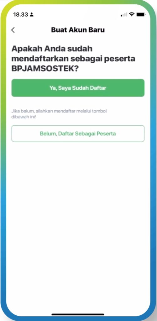 Silakan Konfirmasi Kepesertaan