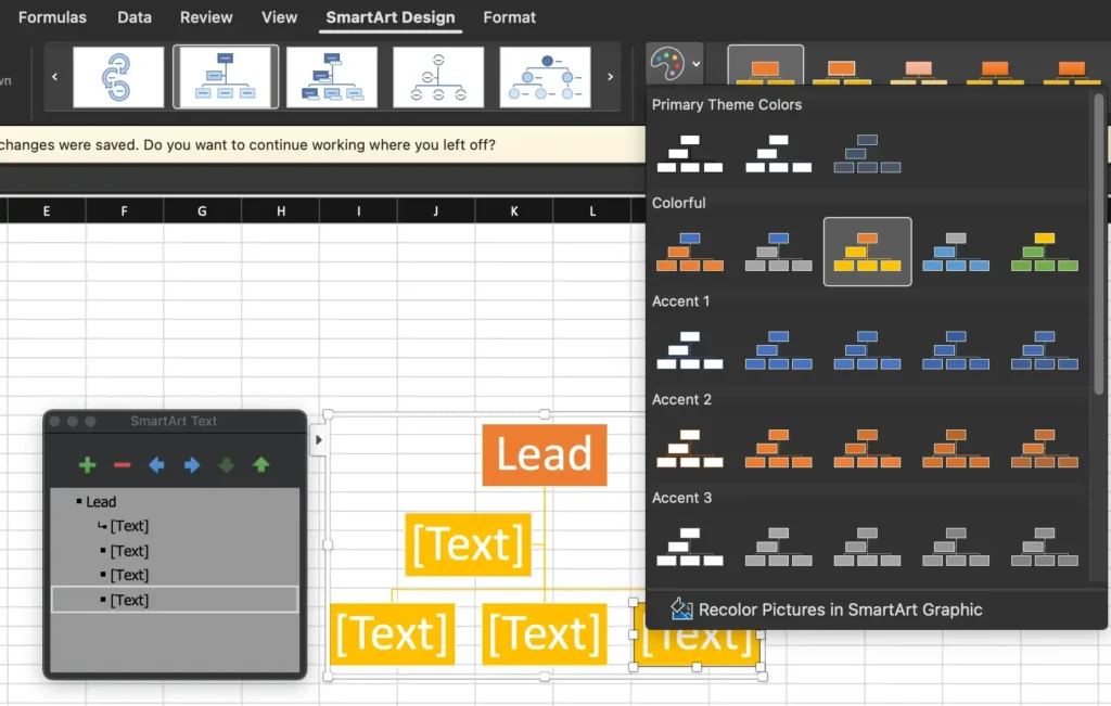 Cara Membuat Struktur Organisasi di Excel