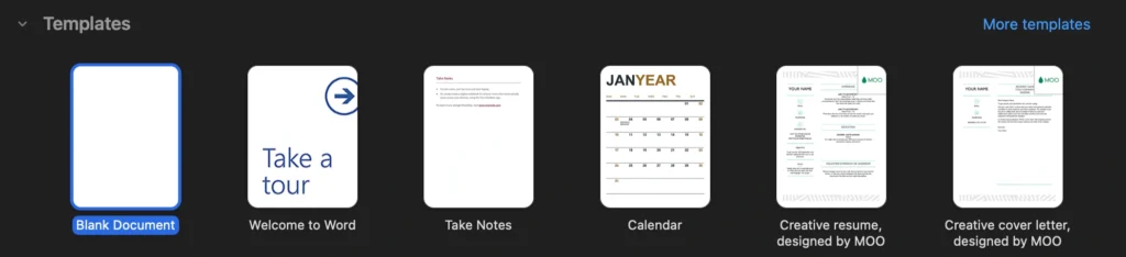 1 Siapkan Dokumen Baru