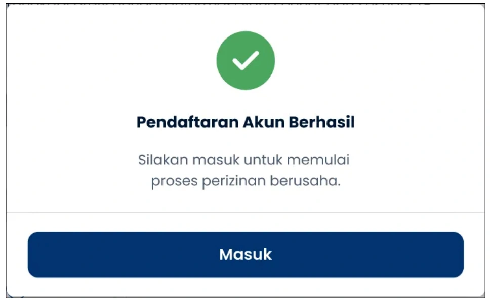 Klik Masuk