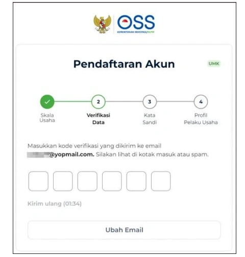 Buat Kata Sandi Akun