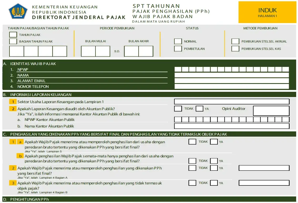 Panduan SPT Tahunan: Cara Lapor & 4 Jenisnya