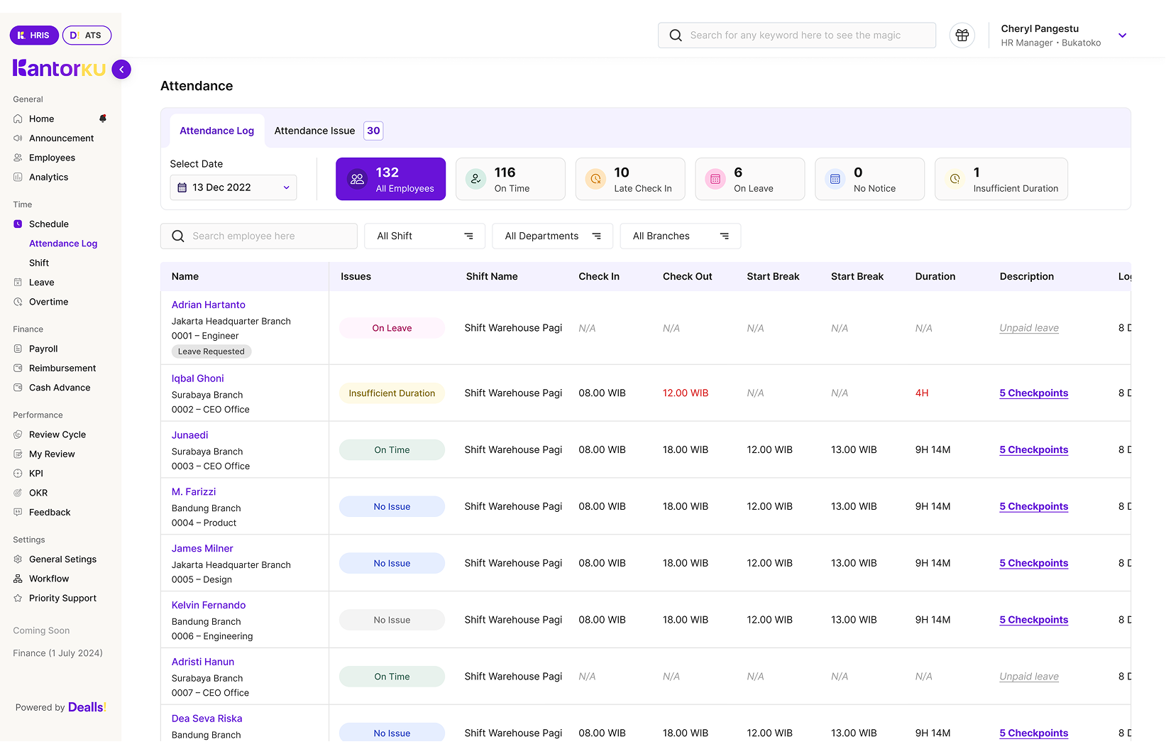 10 Aplikasi Absensi Karyawan Multi-Lokasi, Akurat & Data Terpusat