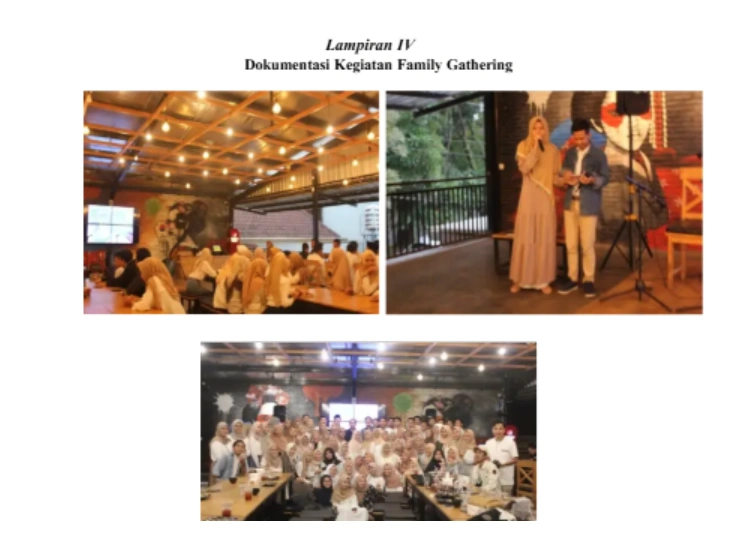 Contoh Lampiran di Laporan Kegiatan