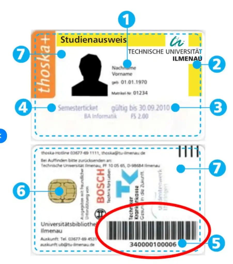 ID Card dengan Barcode