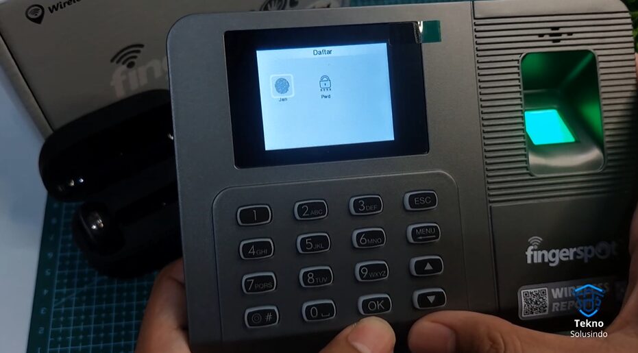 Cara Menambah User di Mesin Fingerprint Fingerspot