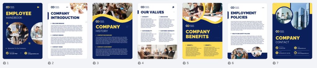Template Employee Handbook Kode Etik