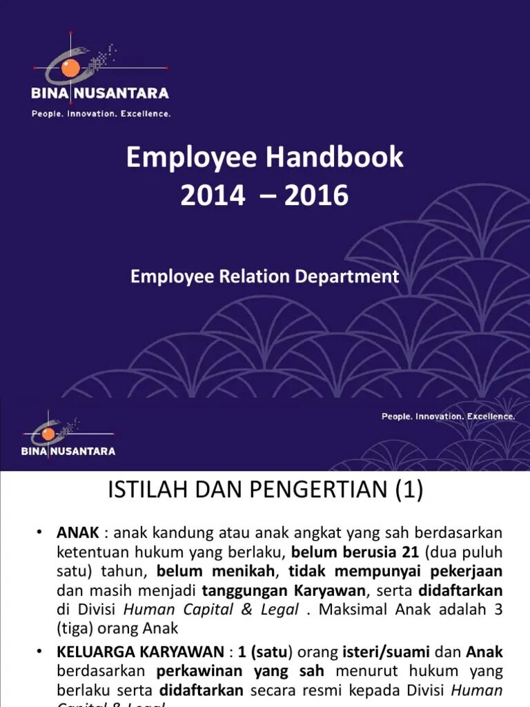Template Employee Handbook PDF