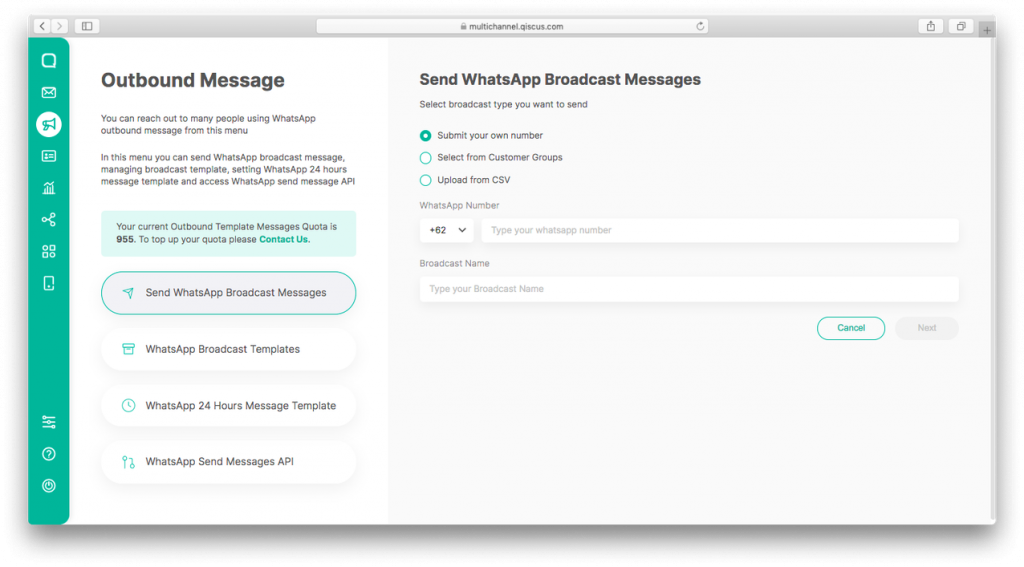 Komponen Penting dalam Template Broadcast WhatsApp