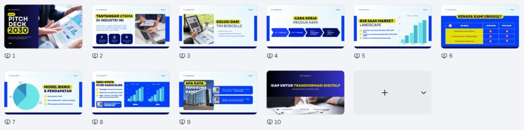 Contoh Pitch Deck Business Expansion