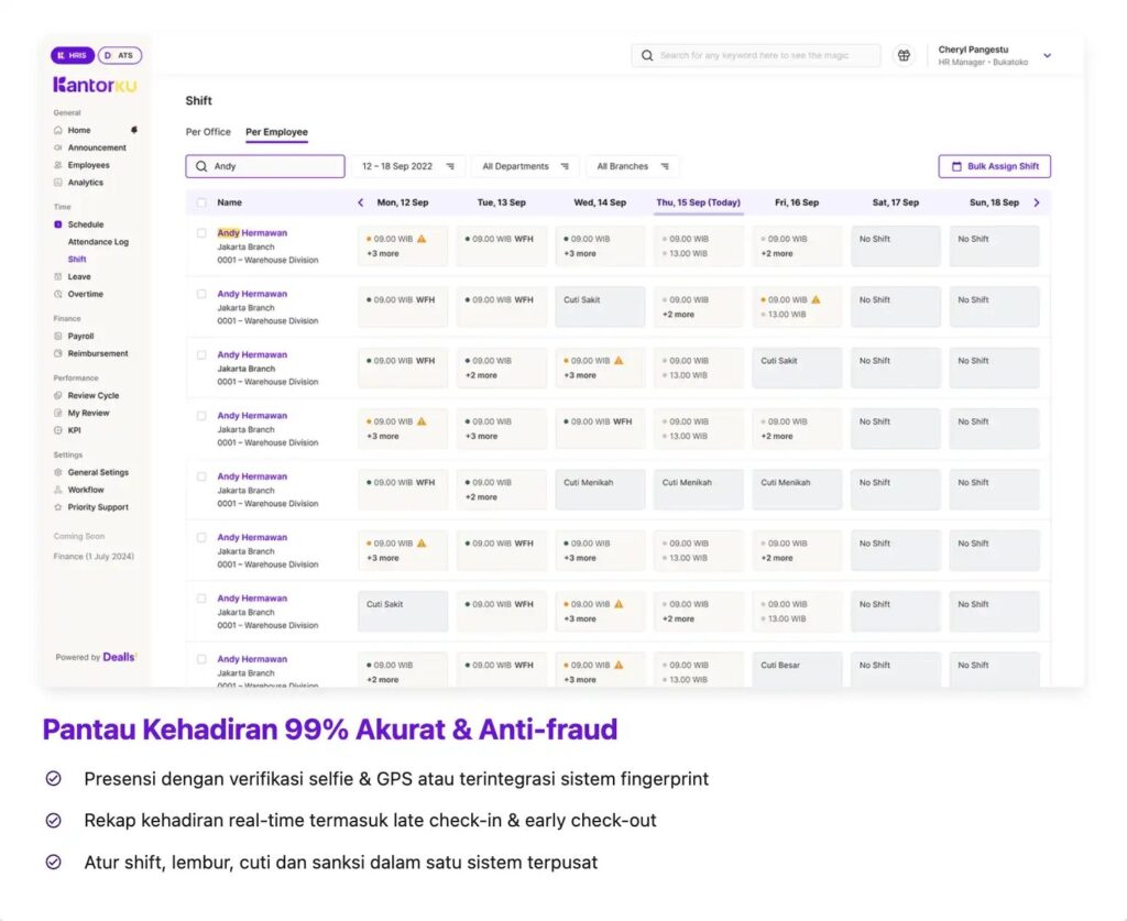 hris untuk perusahaan multi branch