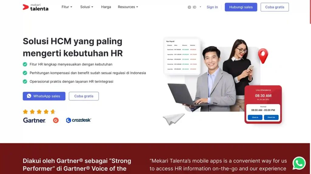 mekari talenta hris