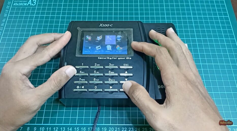 Cara Factory Reset Mesin Fingerprint