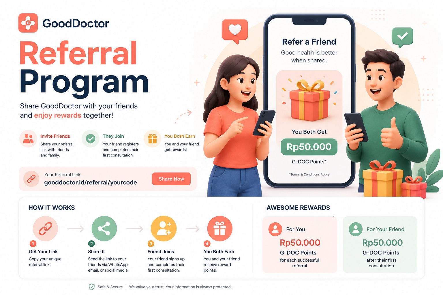 Program Referral Telemedicine: Cara Mudah Ajak Teman Tetap Sehat Plus Dapat Bonus!