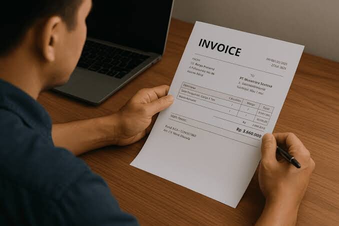 invoice tagihan proyek